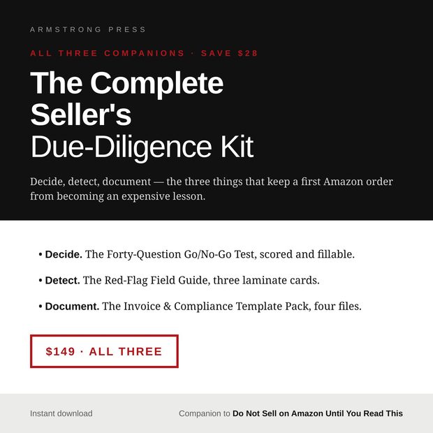 The Complete Seller's Due-Diligence Kit bundle