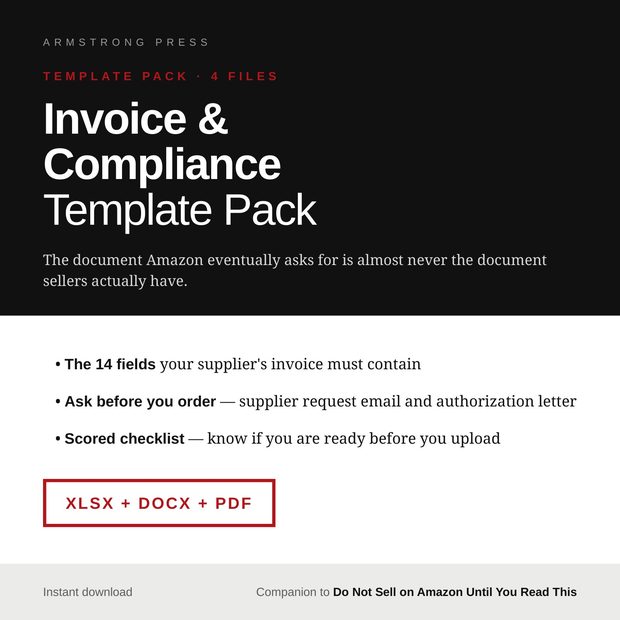 Invoice and Compliance Template Pack